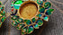 Peacock Morni Diya Set Fourth Design (Pair of 2) - Accessory