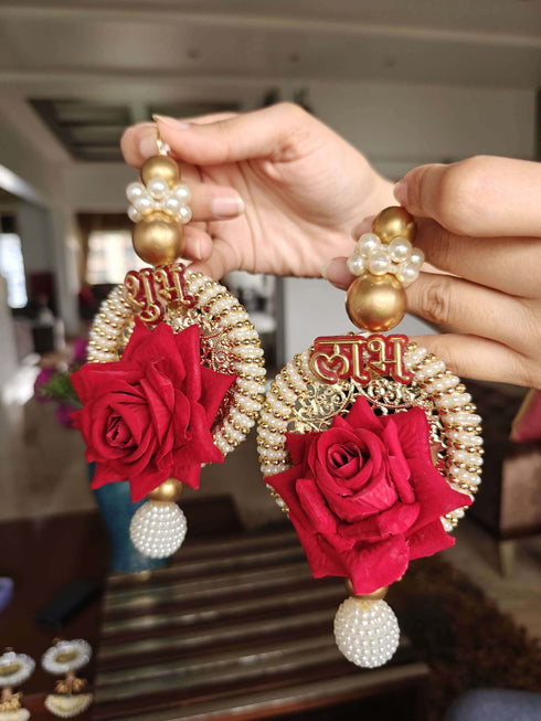 Pearl Rose Shubh Labh Set - Accessory