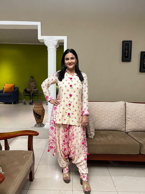 Pink Floral Coord Set