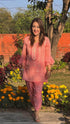 Pink Lucknowi Set