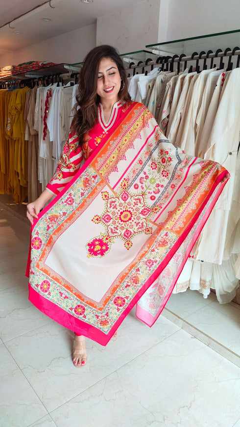 Pink Pakistani Suit Set
