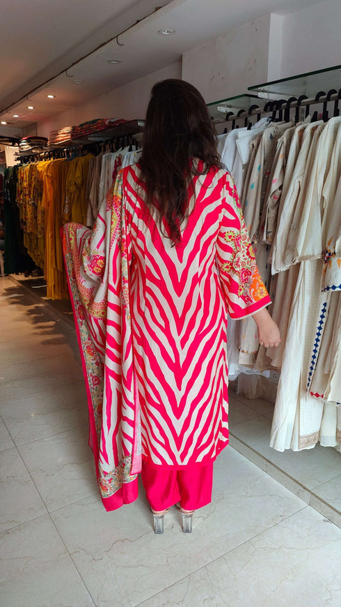 Pink Pakistani Suit Set