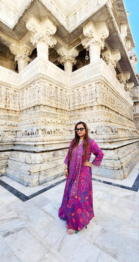 Purple Pink Butterfly Coord Set