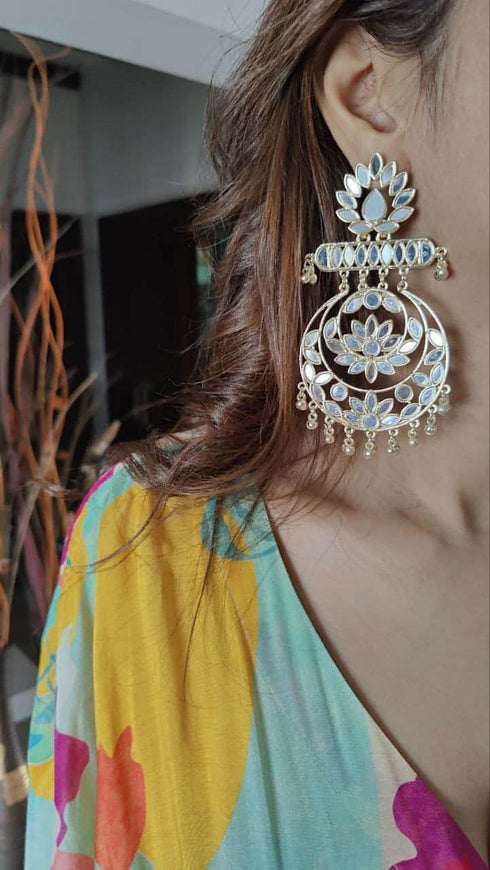 Rang Kaftan Slit Potli Set