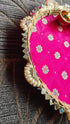 Rani Pink Pooja Thali - Accessory