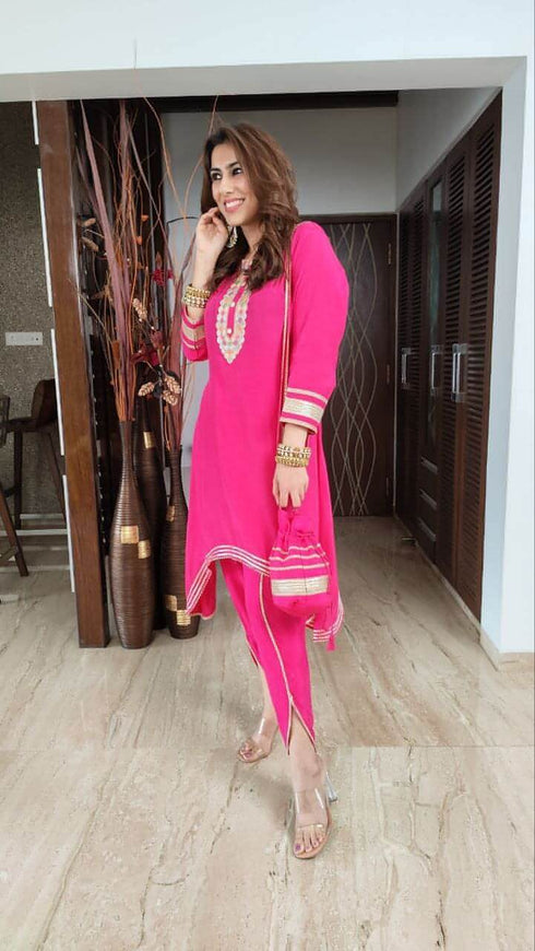 Rani Pink Potli Set