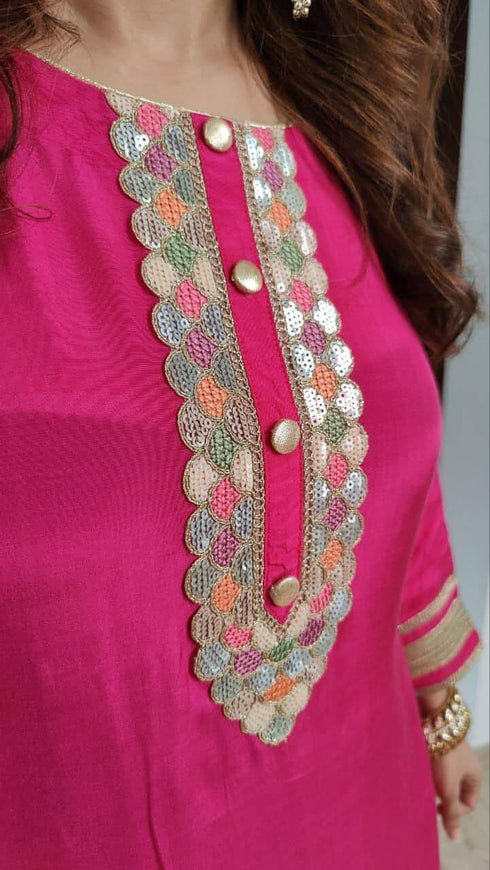 Rani Pink Potli Set