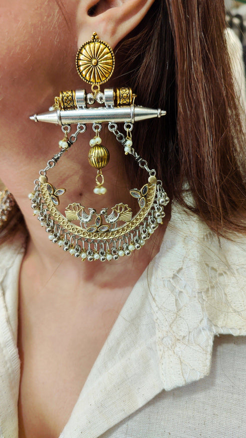 Rose Red Embroidery Off White Coord Set