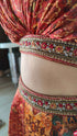 Rust Maroon Lehenga Set