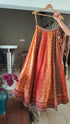 Rust Maroon Lehenga Set