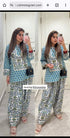 Blue Green Farshi Set