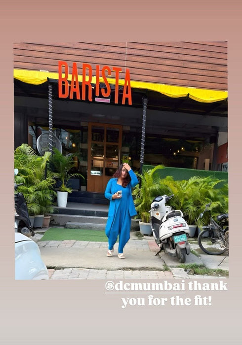 Peacock Blue - Jumpsuit