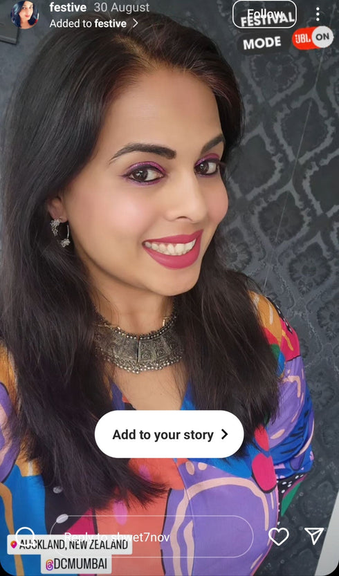 Blue Dhoti Jumpsuit with Zipper