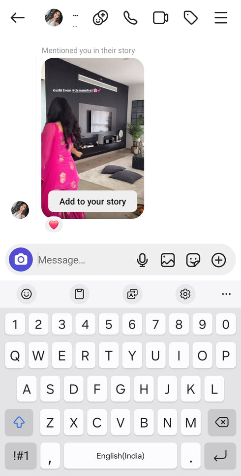 Purple Drape Skirt Set with Embroidered High-Low Top