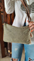 Sling Green Brown Banjara Handcrafted Embroidery Bag