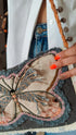 Sling Grey Butterfly Handcrafted Embroidery Bag