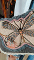 Sling Grey Butterfly Handcrafted Embroidery Bag