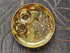 Small Kundan Brass Pooja Thali Set - Accessory
