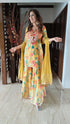 Sunny Yellow Sharara Set