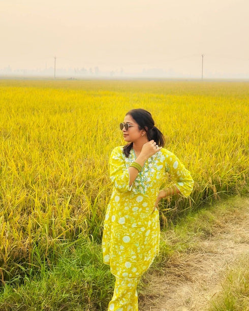 (@ThatBohoGirl) Lime Green Coord Set - Three Piece Set