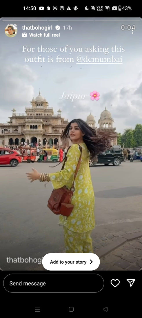 (@ThatBohoGirl) Lime Green Coord Set - Three Piece Set