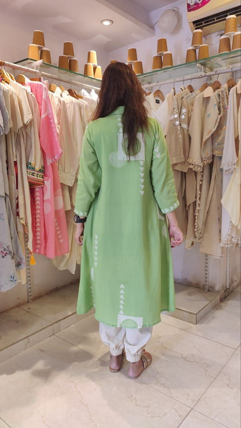 Three Piece Green Cargo Coord Set