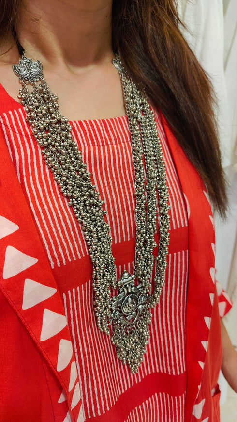 Three Piece Red Cargo Coord Set