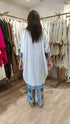 Three Piece Waistcoat Jacket Coord Set For Summer