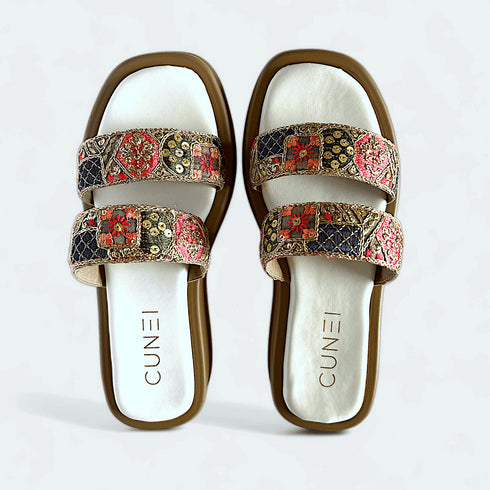 Two Strap Abstract Slider