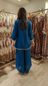 Punjabi Blue Kurta Pant Set
