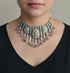 Classic Silver Oxidized Choker Necklace
