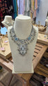 Silver Turquoise Statement Necklace