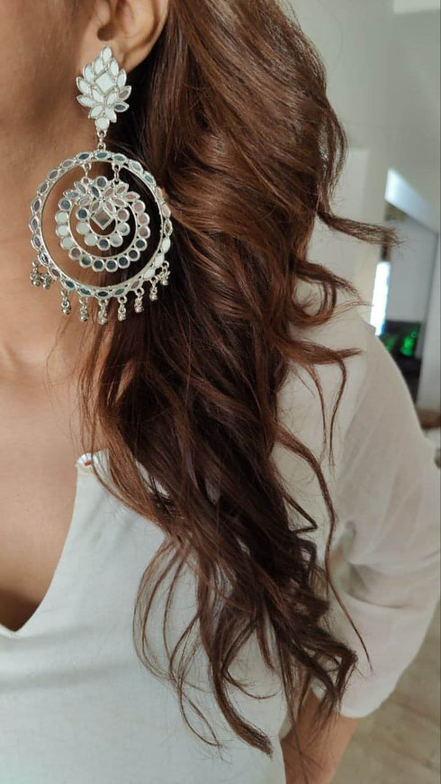 White Drape Dress with Scarf