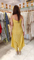 Yellow Jumpsuit Jacket Set