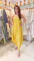 Yellow Jumpsuit Jacket Set
