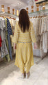 Yellow Jumpsuit Jacket Set