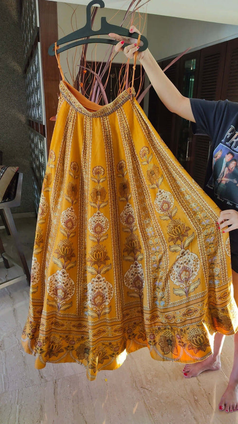 Yellow Lehenga Set