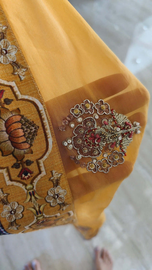 Yellow Lehenga Set