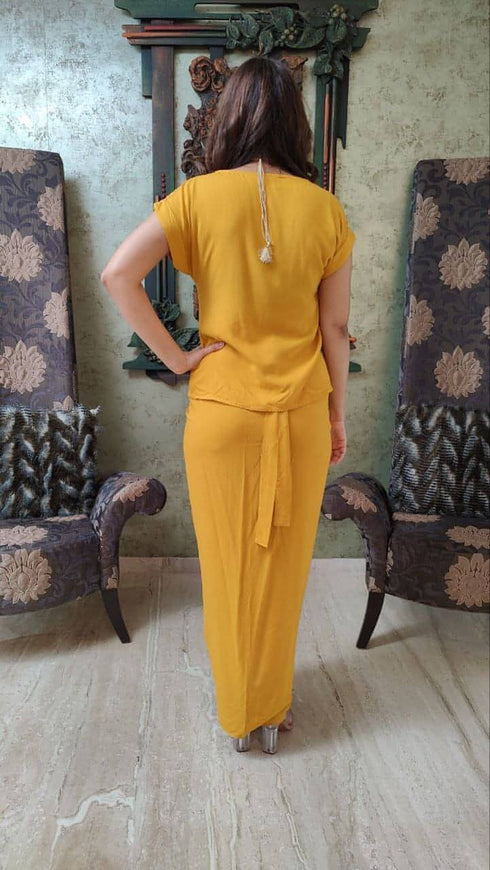 Yellow Wrap Around Set