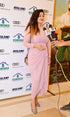 Baby Pink Drape Dress