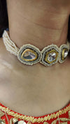 Beaded Kundan Choker Necklace - view 3