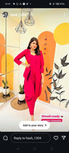 Beetroot Pink Jumpsuit with Jacket