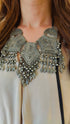 Beige Butterfly Dress - view 4