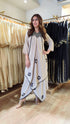 Beige Butterfly Dress - view 5