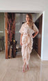 Beige Shirt Gown