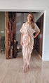 Beige Shirt Gown