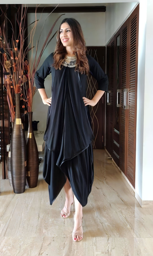 Black Butterfly Dress