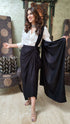 Black Drape Skirt - Top Not Included
