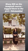 Black Embroidery Jumpsuit - view 19