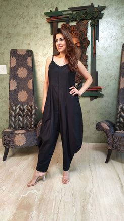 Black Jumpsuit with Jacket